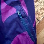 Lululemon All Sport Crop in Back Spin Stroke Dashing Purple Black Photo 4