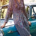 Anthropologie Maeve Tiled Amethyst Dress - XS Photo 3