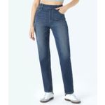 Halara Flex High-Waisted Pockets Straight Leg Washed Casual Jean Size Small Photo 1