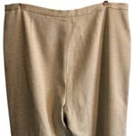 Cream Wide Leg Dress Pants 16 Lined Side Zip ALTERED Plus Size Photo 8