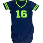Seattle Seahawks 16 Maternity Blue T Photo 0