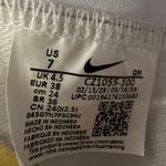 Nike  Blazer Mid '77 White Black Mid Top Lace Up Athletic Sneakers Shoes Size 7 Photo 5