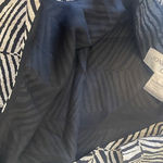 Jones New York VTG 100% Silk Zebra Print Sleeveless Dress Size 4 Made in Korea Photo 9