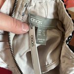 ASOS NWT DESIGN satin ruched mini dress with lace trim sz 8 Photo 10