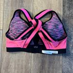 VSX Sport Women’s Cross Back Padded Underwire Sports Bra Pink & Black Photo 9