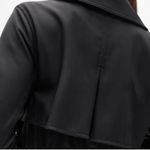 Athleta  NWT Black Women's Stellar Trench Coat Photo 3