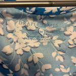 Draper James  BLUE AND WHITE FLORAL TANK DRESS WITH SMALL RUFFLE ON BOTTOM OF HEM Photo 1