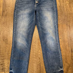 Vervet Flying Monkey Classic Blue Distressed Skinny Jeans 27 Photo 0