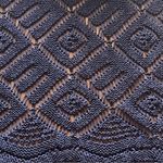 Joie  Crochet Maxi Beach CoverUp Dress, Navy Blue side slits, sleeveless size S Photo 4