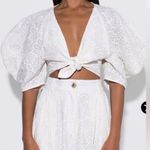 Mara Hoffman  Navya white top size 2x Photo 0