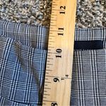 Massimo Fabbro Italy Grey Black Plaid Slim Trouser Dress Pants Womens 8 Preppy Gray Photo 6