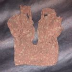 Planet Blue Flowy Crop Top Photo 1