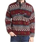 Patagonia  Synchilla Snap-T Fleece Aztec Pullover Jacket Saltillo‎ Cinder Red XS Photo 2