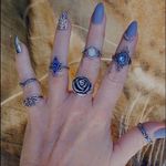 Boho Festival 7 Piece Ring Set Photo 2