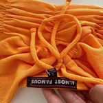 Almost Famous NWT slinky ruched crop top Photo 7