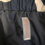 Free People Movement Wave Print Ruched High Waisted Athletic Shorts‎ Size S Blue Photo 3