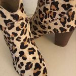 Steve Madden  women leopard leather calf fur Ladd heel boots US 5.5 Photo 1