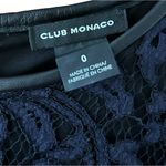 Club Monaco Blue Lace Mini Dress Size 0 Photo 1