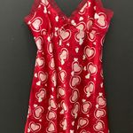 Jaclyn Smith Sleepwear Heart Print Slip Dress Chemise Women’s Sleep NWOT Photo 0