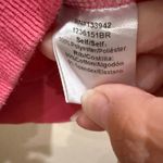 Ontweth Pink Puff Sleeve Embellished Heart Rhinestone Sweatshirt Women's XL‎ Photo 3