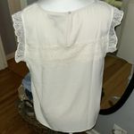 Loft  Women's White Lace Dress Photo 2