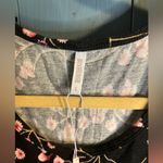 Bishuge Black & Pink Floral Tunic Top | Women’s Size Large Photo 1