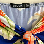 Boohoo  Tropical Tube Top Dress, Floral Stretch Tube Dress, Size 6 Photo 8