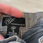 RF Premium Denim Collection Gray Shorts With Zipper And Pockets Photo 7