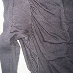 Naked Wardrobe Ruched Long Sleeve Cutout Minidress Bodycon Black Stretch Small Photo 6