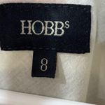 Hobb 100% Linen Floral Dress Size 8 Red Photo 3