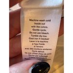 Rag and Bone  Shirt Women Small White Knit V Neck Short Sleeve‎ Tee Athleisure Photo 6