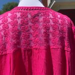 Daisy NWT New Directions Lace  Pink Top XL Photo 6