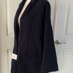 ZARA Oversized Linen Blend Blazer Photo 6