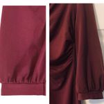 New York & Co. Burgundy Gems Blouse Photo 6