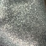 MIA  Zelma Chelsea Ankle Boot Silver Metallic Block Heel Bootie Size 7 Photo 11