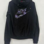 Nike hoodie with purple camo swoosh small Photo 0