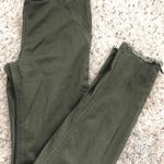 New York & Co. Work Pants - Dark Green Skinny Photo 0