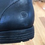 BORN Shaunie Black Leather Knee High Riding Boot Low Heel Fall Winter Size 6.5 Black Photo 9