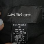 R & M Richards   New! Women’s Elegant Black One-Shoulder Top size 6 Photo 8