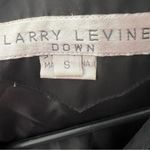 Larry Levine ‎ down, puffer coat with fox tail fur trim with flaws womens small Photo 4