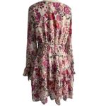 Free People Closer to the Heart Floral Print Ruffled Tiered Mini Dress Photo 9