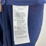 Madewell  Sleeveless Midi Dress Satin Slip Blue Minimalist Flowy Classic US 8 NWT Photo 11