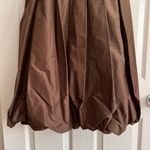 BCBGMAXAZRIA  Silk Bubble Hem Strapless Dress size 8 Photo 10