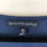 Saks 5th Avenue Saks Fifth Avenue Swim Cover Dress Eyelet Embroidery Kaftan Tunic Blouson Blue M Photo 4