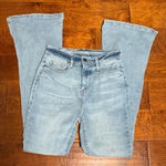 a.n.a  Light Blue Flare Women's Jeans Photo 0