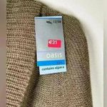 Oasis Cowl Neck Tunic Sweater Oversized Brown Alpaca Blend Women’s Size US 8-10 Photo 7