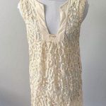 Burning Torch Antique Lace Short Tunic Mini Dress Photo 0
