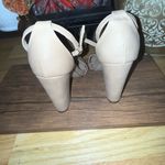 Just fab Tan Block Heel Sandals 3” heel Photo 4