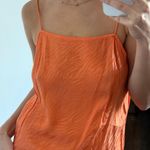 Motel orange zebra mini dress Photo 3