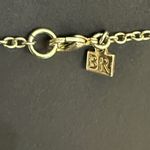 Banana Republic  yellow and green cabochon gold tone necklace Photo 3